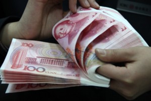 Cross-border RMB settlement in the Bank of China amounted to 1.6 trillion yuan during the first half of this year [Getty Images]