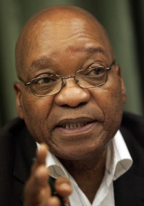 Zuma called for African states to support the UN agreement [AP]