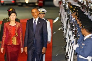 Obama on a recent visit to Thailand. [Getty images]