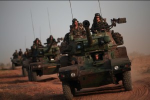 French soldiers in Mali. [AP]
