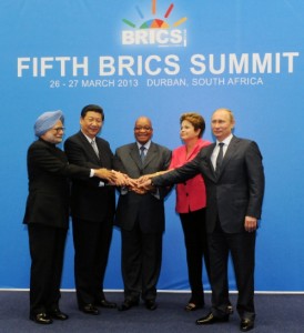 The five heads of state also agreed to form a BRICS Development Bank [AP]