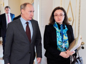 Putin and aide