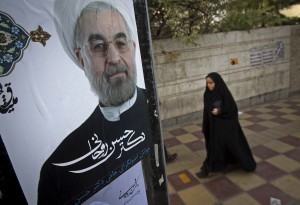 Rouhani is seen as a much better alternative to the conservatives, who many blame for ruining the economy [Xinhua]
