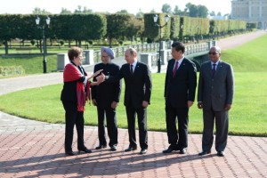 The BRICS finance ministers’ report had set a strategic agenda for the BRICS countries suggesting intra-BRICS trade and investment through innovative trade financing facilities and export credit arrangements [Getty Images]