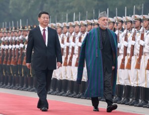 Xi said 2014 will be a key year for Afghanistan's transition, reiterating China’s support for an Afghan-led reconciliation process [Xinhua Images]