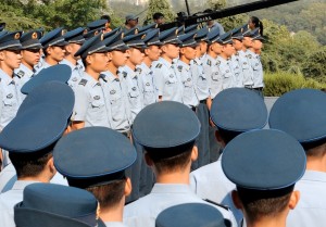 China People's Liberation Army Air Force soldiers [Xinhua]