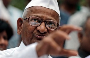 File photo of India's anti-corruption activist Anna Hazare [Getty Images]