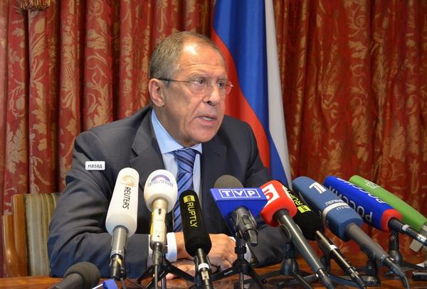 Russian Foreign Minister Sergey Lavrov said in Moscow on 18 August 2014 [MFA, Russia]