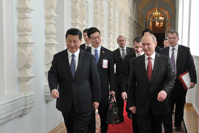 "The Russian-Chinese relations have become a crucial factor in accommodating the foreign policy interests of the two countries in the 21st century, playing a significant role in establishing a just, harmonious and safe world order,” said Putin on Thursday ahead of his Beijing visit [PPIO]