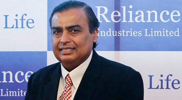 File photo of Mukesh Ambani, chairman of Reliance Industries Ltd [Xinhua]