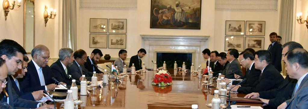 India-China delegations led by Nat Security Adviser Doval & State Councillor Yang Jiechi talk on Boundary Question in New Delhi, India on 23 March 2015 [MEA, india]