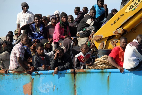 The UN says that more than 1,800 people have died making the dangerous voyage from North Africa to Europe this year. That is a 400 per cent increase from the same period in 2014 [Xinhua]