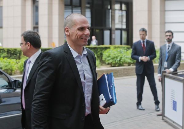Varoufakis sounded optimistic after a meeting with European finance ministers on Monday that a deal could soon be reached [Xinhua]