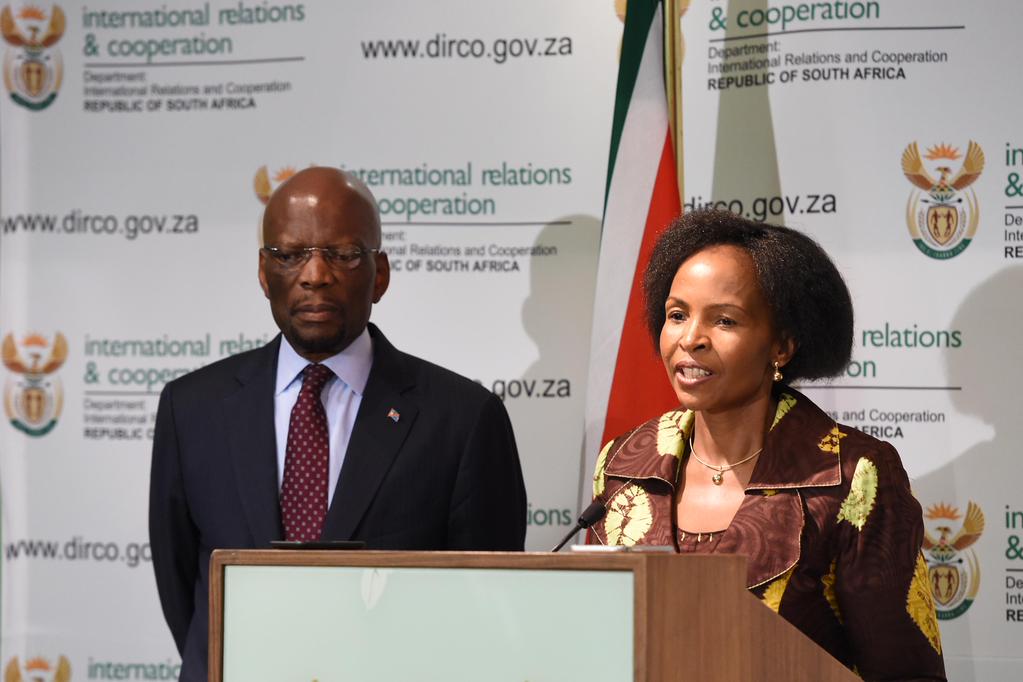 South African Foreign Minister Maite Nkoana-Mashabane will lead the South African delegation to Co-Chair the Twelfth Meeting of the South Africa-Iran Joint Commission in Tehran, Iran from 10 to 11 May 2015 [Image: Dirco]
