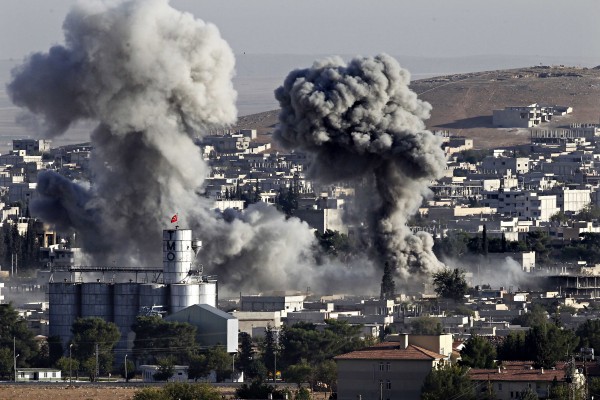 ISIL fighters were defeated in Kobani in January only after US-led aerial bombardment debilitated their forces [Xinhua]