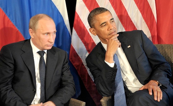 File photo: Russian President Vladimir Putin with his US counterpart Barack Obama [PPIO]