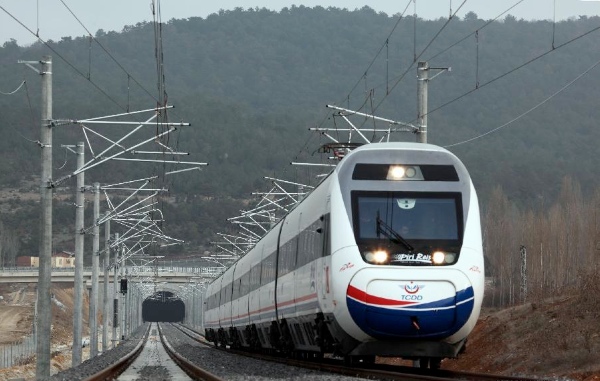 File photo: a high-speed railway constructed by China Railway Construction Corporation Limited (CRCC) in Turkey [Xinhua]