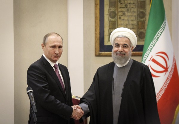 During his visit to Tehran, Monday Putin said that Russia's military strategy in Syria would have been impossible without Iran's help [Xinhua]