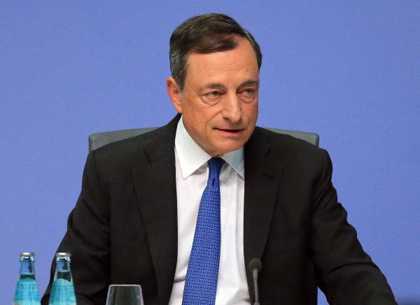 The QE stimulus program will now until March 2017, Draghi said, and possibly beyond [Xinhua]