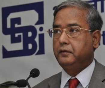 File photo of current chairman of Securities and Exchange Board of India, U.K. Sinha [Image: SEBI]