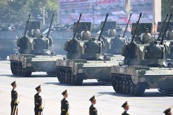 China's defence budget this year will rise by about seven to eight percent compared with 2015, the government said on Friday [Xinhua]
