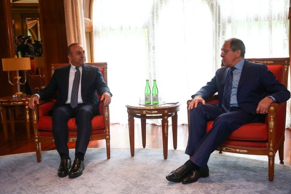 Turkish Foreign Minister Mevlut Cavusoglu as saying after a meeting with his Russian counterpart Sergei Lavrov in Sochi, Russia on 1 July 2016 [Image: MFA, Russia]