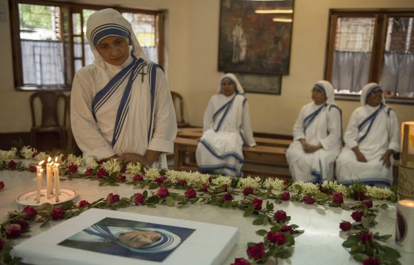 Saint Mother Teresa founded the Missionaries of Charity in Calcutta. Today, some 4,500 nuns work there [Xinhua]