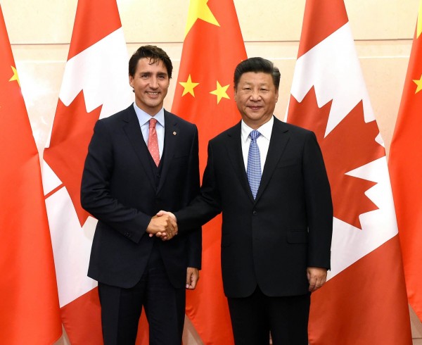"Renewing our relationship with China is extremely important for Canada," Trudeau said after meeting with Li and Xi in Beijing in early September [Xinhua]
