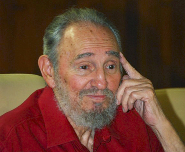 Earlier this year, Castro wrote to US President Barack Obama recounting the history of US aggression against Cuba [Xinhua] 