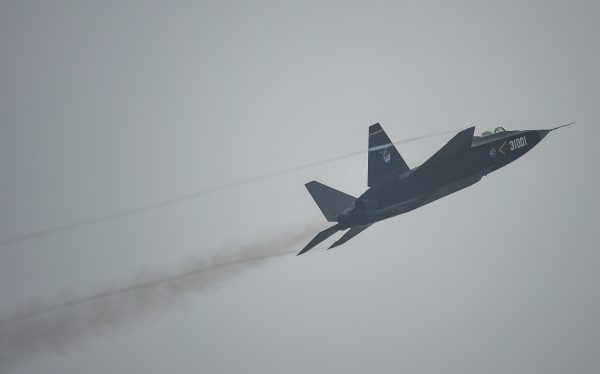 The latest J-31, now called the FC-31, is a much improved version from that [above] which first debuted four years ago [Xinhua]